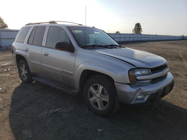 1GNDT13S442104536 - 2004 CHEVROLET TRAILBLAZE LS SILVER photo 4