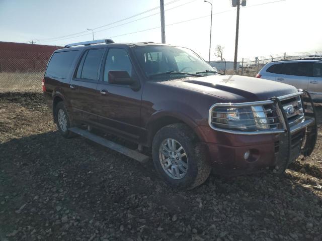 1FMJK2A50DEF20210 - 2013 FORD EXPEDITION EL LIMITED MAROON photo 4