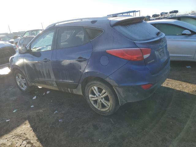 KM8JUCAC2AU091233 - 2010 HYUNDAI TUCSON GLS BLUE photo 2