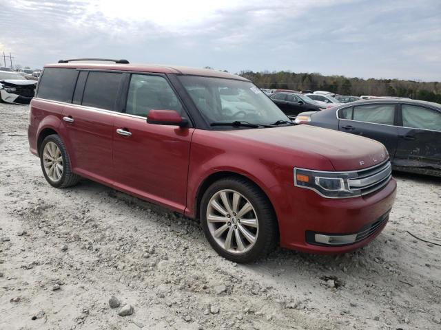 2FMHK6DT4DBD12293 - 2013 FORD FLEX LIMITED RED photo 4