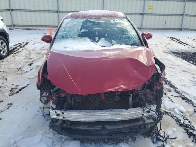 JTDKARFU6J3065777 - 2018 TOYOTA PRIUS RED photo 5