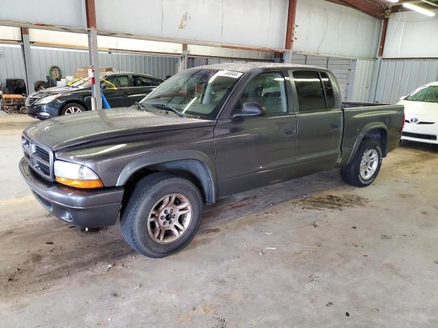 1D7HL48N33S284255 - 2003 DODGE DAKOTA QUAD SLT GRAY photo 1