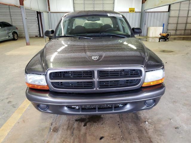 1D7HL48N33S284255 - 2003 DODGE DAKOTA QUAD SLT GRAY photo 5