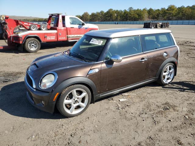 WMWMM33538TP88519 - 2008 MINI COOPER S CLUBMAN BROWN photo 1