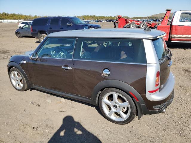 WMWMM33538TP88519 - 2008 MINI COOPER S CLUBMAN BROWN photo 2