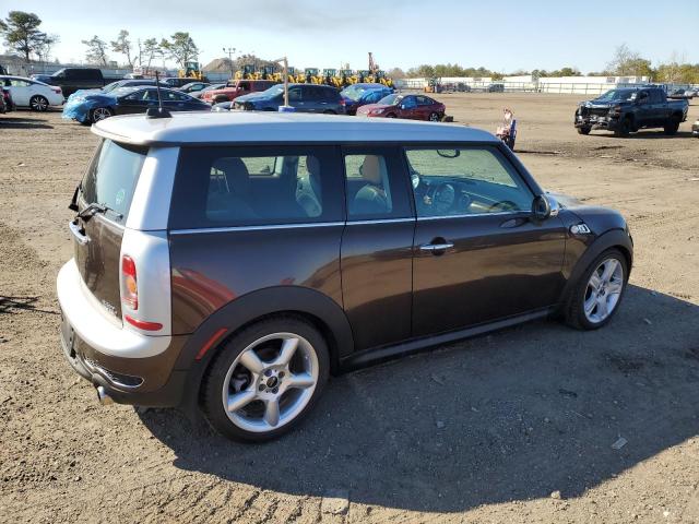 WMWMM33538TP88519 - 2008 MINI COOPER S CLUBMAN BROWN photo 3