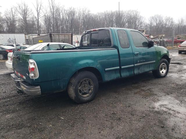 1FTZX1768WNB98454 - 1998 FORD F150 GREEN photo 3