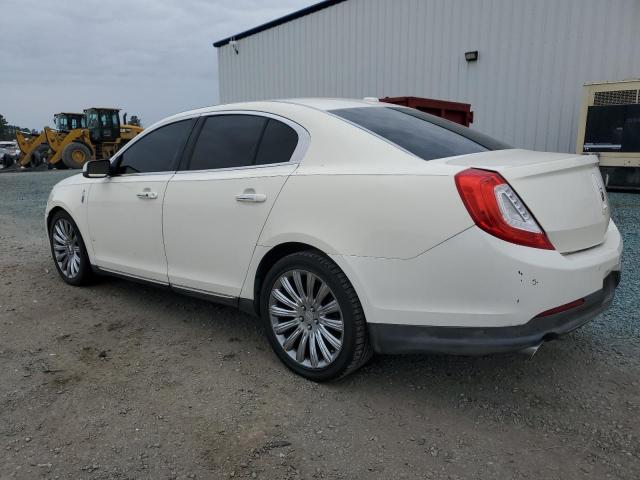 1LNHL9DK2DG608623 - 2013 LINCOLN MKS CREAM photo 2