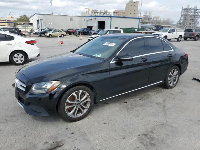 55SWF4JB7JU234749 - 2018 MERCEDES-BENZ C 300 BLACK photo 1