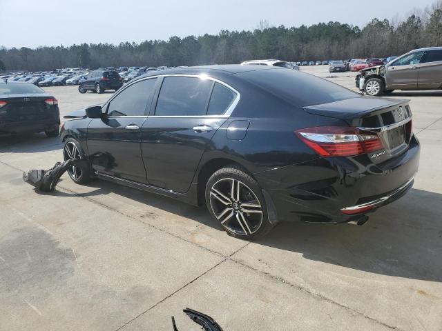 1HGCR2F6XHA007412 - 2017 HONDA ACCORD SPORT BLACK photo 2