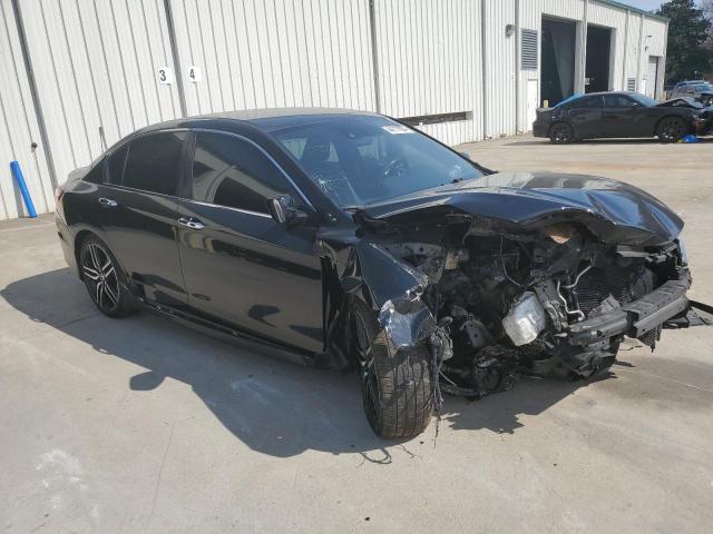 1HGCR2F6XHA007412 - 2017 HONDA ACCORD SPORT BLACK photo 4