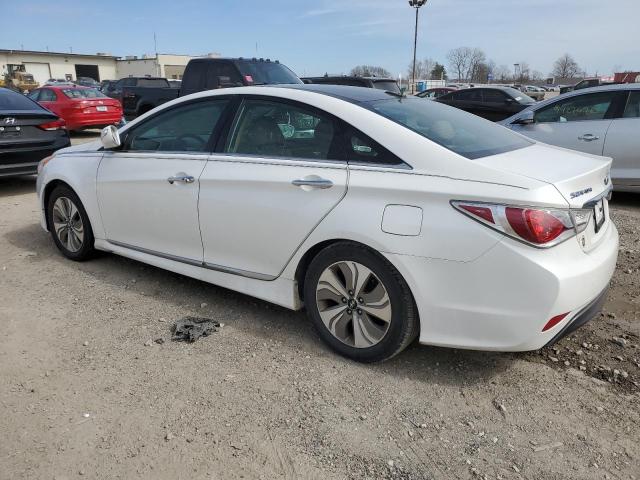 KMHEC4A4XFA122286 - 2015 HYUNDAI SONATA HYBRID WHITE photo 2