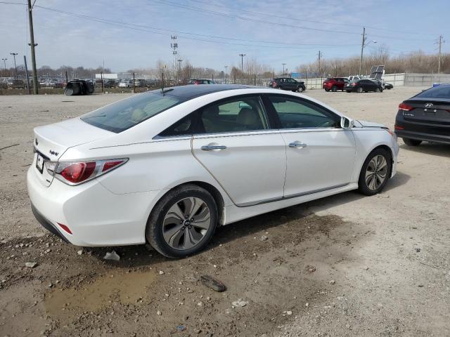 KMHEC4A4XFA122286 - 2015 HYUNDAI SONATA HYBRID WHITE photo 3