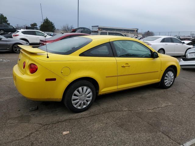 1G1AL15F077366307 - 2007 CHEVROLET COBALT LT YELLOW photo 3