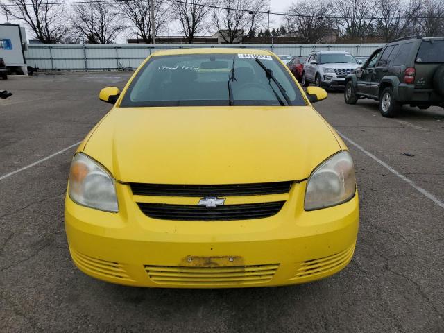 1G1AL15F077366307 - 2007 CHEVROLET COBALT LT YELLOW photo 5