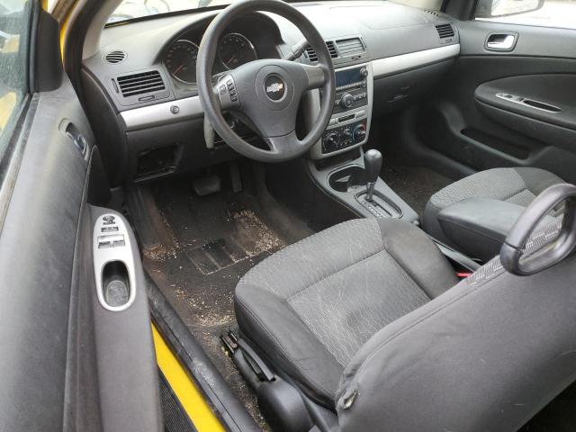 1G1AL15F077366307 - 2007 CHEVROLET COBALT LT YELLOW photo 8