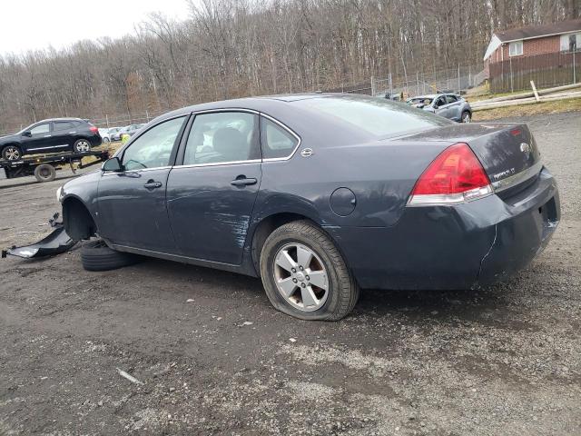 2G1WT55K489135369 - 2008 CHEVROLET IMPALA LT GRAY photo 2