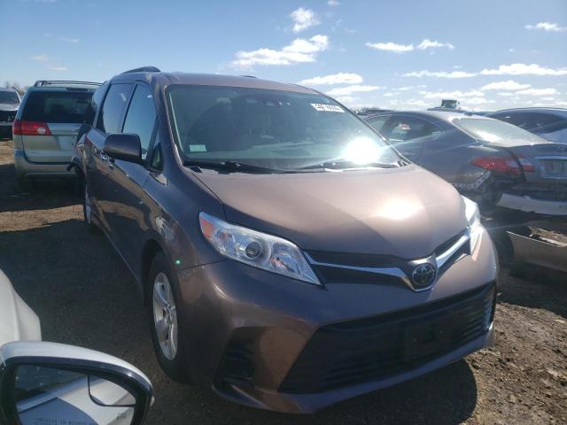 5TDKZ3DCXLS023839 - 2020 TOYOTA SIENNA LE BROWN photo 4