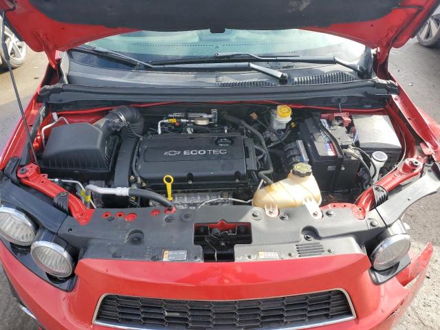 1G1JC6SH5D4206357 - 2013 CHEVROLET SONIC LT RED photo 11