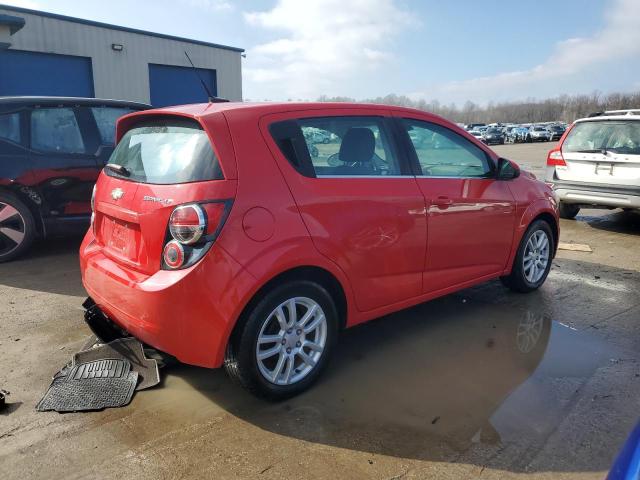 1G1JC6SH5D4206357 - 2013 CHEVROLET SONIC LT RED photo 3