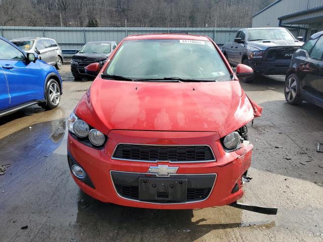 1G1JC6SH5D4206357 - 2013 CHEVROLET SONIC LT RED photo 5