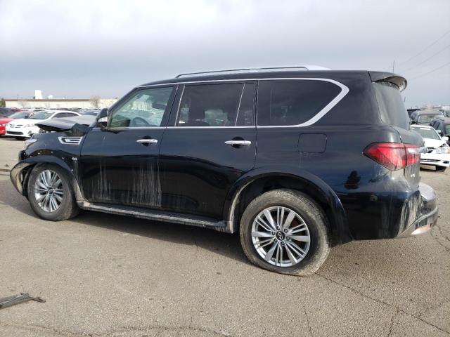 JN8AZ2NE3L9255868 - 2020 INFINITI QX80 LUXE BLACK photo 2