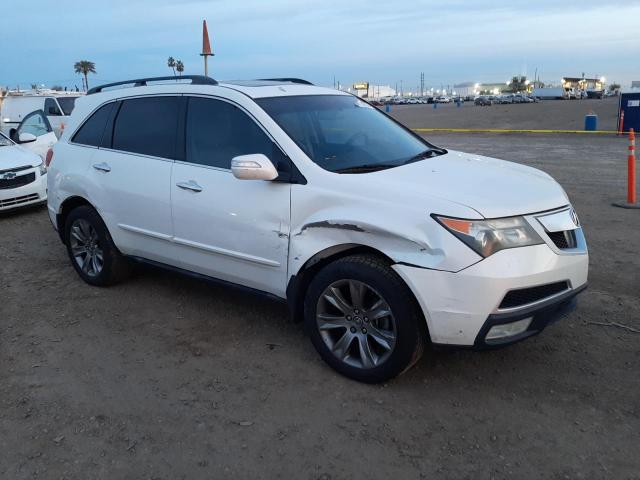 2HNYD2H54AH511429 - 2010 ACURA MDX ADVANCE WHITE photo 4