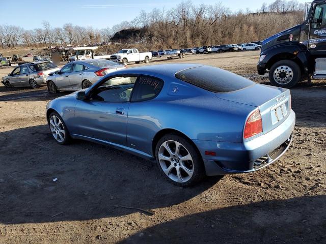 ZAMBC38A150017195 - 2005 MASERATI COUPE GT BLUE photo 2