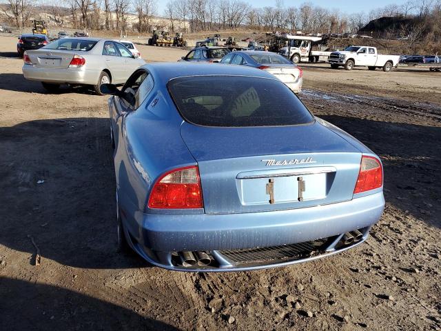 ZAMBC38A150017195 - 2005 MASERATI COUPE GT BLUE photo 6