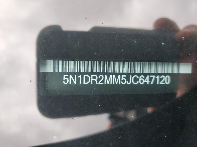 5N1DR2MM5JC647120 - 2018 NISSAN PATHFINDER S 黑色 照片 13