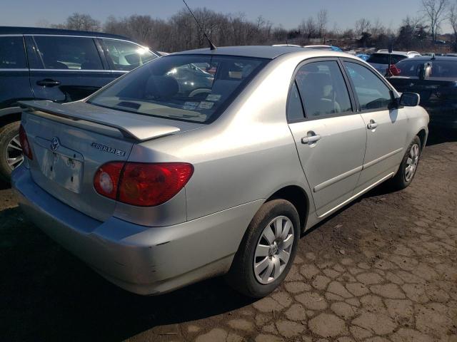 JTDBR32EX32012464 - 2003 TOYOTA COROLLA CE GRAY photo 3