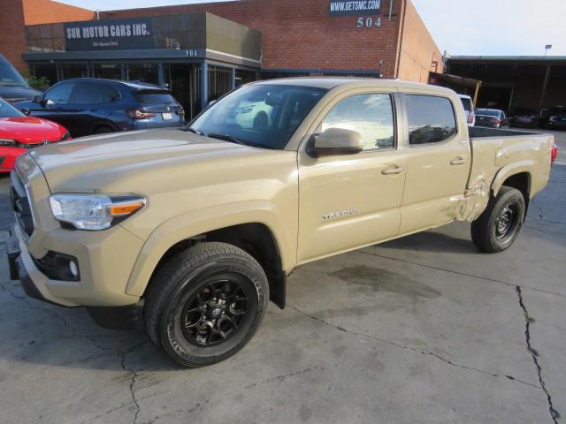 3TMBZ5DN5LM026144 - 2020 TOYOTA TACOMA DOUBLE CAB 米色 照片 2