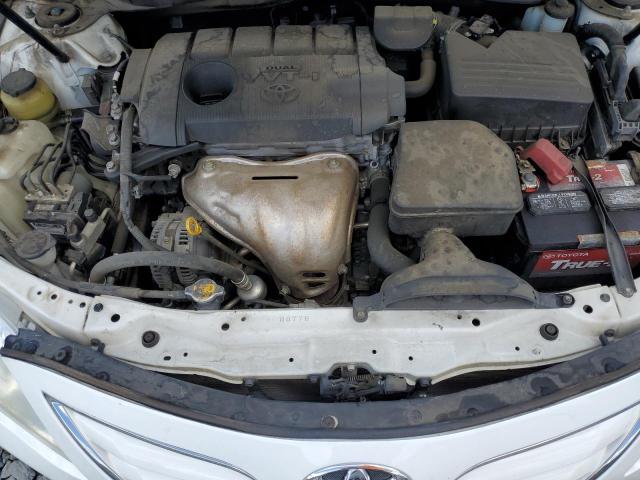 4T1BF3EK9BU639245 - 2011 TOYOTA CAMRY BASE WHITE photo 11