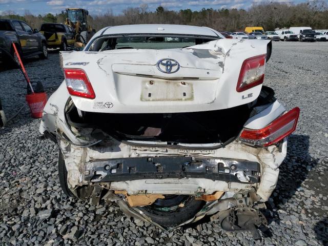 4T1BF3EK9BU639245 - 2011 TOYOTA CAMRY BASE WHITE photo 6