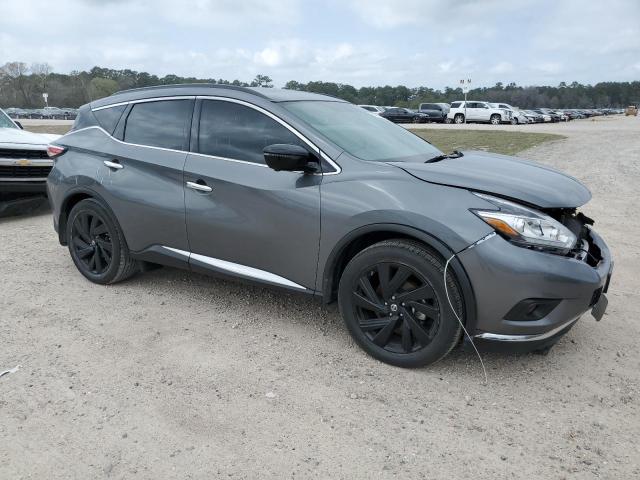 5N1AZ2MG8HN179167 - 2017 NISSAN MURANO S GRAY photo 4