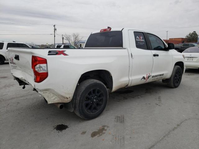 5TFUY5F10LX883648 - 2020 TOYOTA TUNDRA DOUBLE CAB SR/SR5 WHITE photo 3