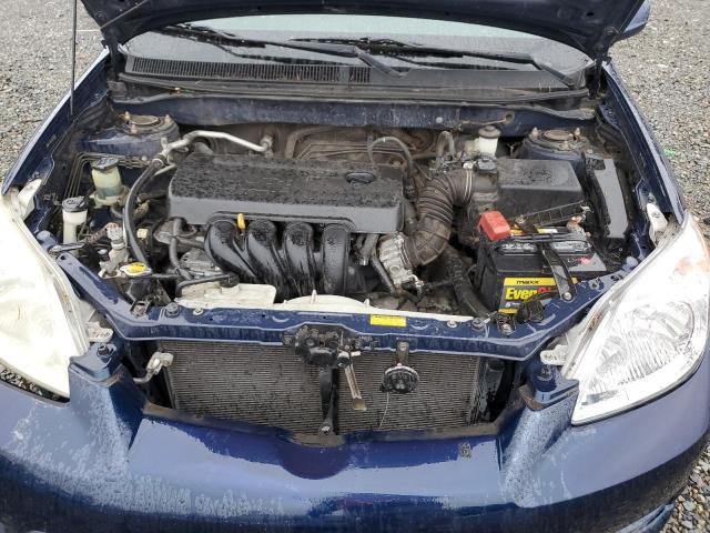 2T1KR30E46C570206 - 2006 TOYOTA COROLLA MA XR BLUE photo 11