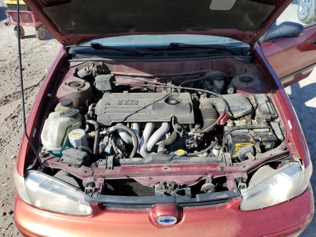 1Y1SK52831Z442430 - 2001 CHEVROLET GEO PRIZM BASE 红色 照片 11