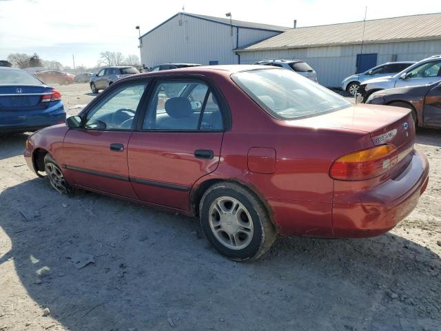 1Y1SK52831Z442430 - 2001 CHEVROLET GEO PRIZM BASE 红色 照片 2