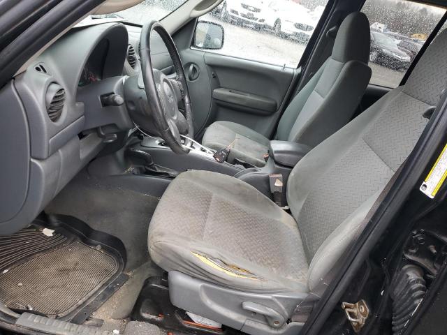 1J4GL38K15W600747 - 2005 JEEP LIBERTY RENEGADE BLACK photo 7
