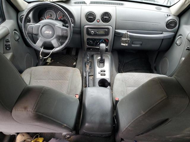 1J4GL38K15W600747 - 2005 JEEP LIBERTY RENEGADE BLACK photo 8