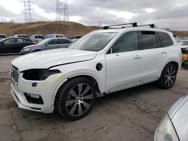 YV4BR0CL2M1673647 - 2021 VOLVO XC90 T8 RECHARGE INSCRIPTION WHITE photo 1