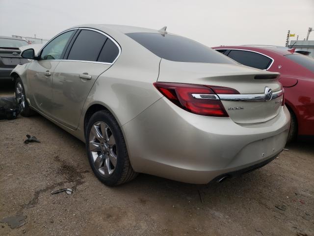 2G4GN5EX9E9266337 - 2014 BUICK REGAL PREMIUM CREAM photo 3