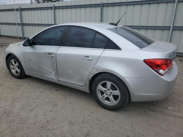 1G1PC5SB1F7127754 - 2015 CHEVROLET CRUZE LT SILVER photo 2