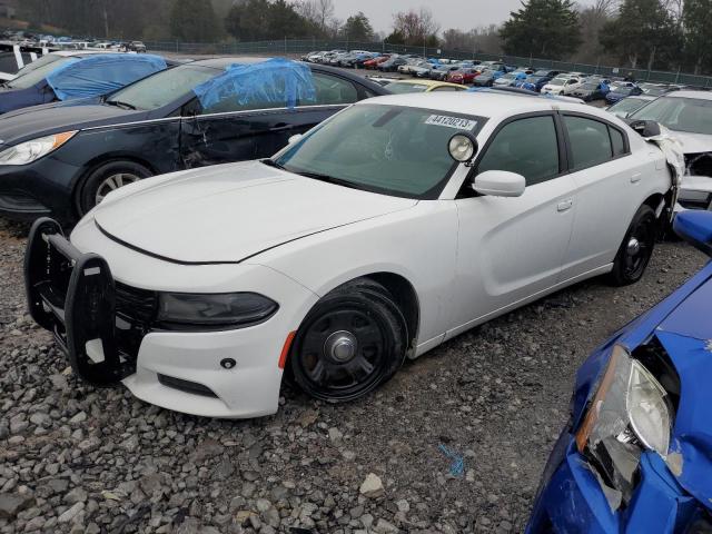 2C3CDXAT0GH347471 - 2016 DODGE CHARGER POLICE WHITE photo 1