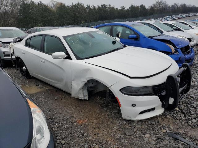 2C3CDXAT0GH347471 - 2016 DODGE CHARGER POLICE WHITE photo 4