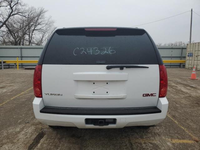 1GKFC13C08R138081 - 2008 GMC YUKON WHITE photo 6