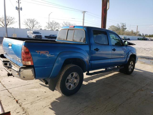 3TMJU62N48M069805 - 2008 TOYOTA TACOMA DOUBLE CAB PRERUNNER BLUE photo 3