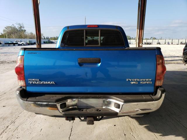 3TMJU62N48M069805 - 2008 TOYOTA TACOMA DOUBLE CAB PRERUNNER BLUE photo 6