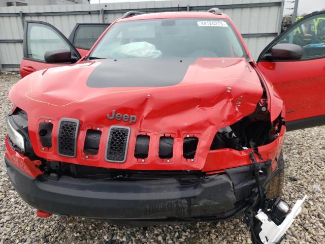 1C4PJMBX0KD464317 - 2019 JEEP CHEROKEE TRAILHAWK 红色 照片 11